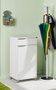 Hanah Home Armario multiusos Adr-411-Pp-1 Blanco